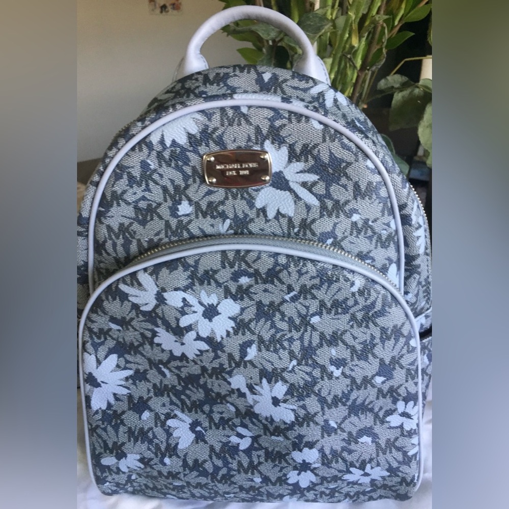 New Michael Kors Floral Backpack